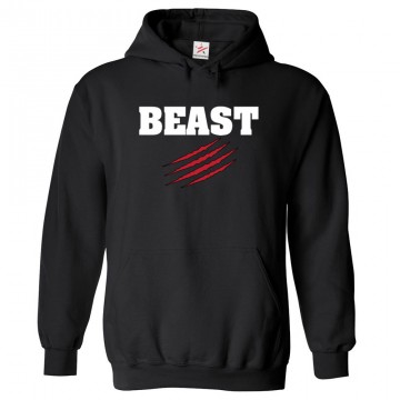 Beast With Scratch Marks Classic Unisex Kids and Adults Pullover Hoodie						 									 									